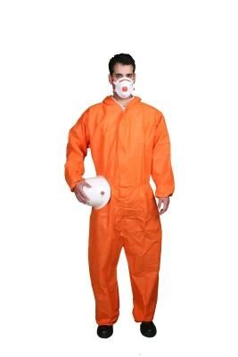 Safety Clothing Disposable SMS Type 5/6 Coverall with Hood/Shoecover