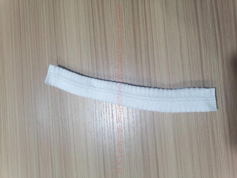 Disposable Sugical Medical Non-Woven Mob Clip Pleated Cap Double Elastic