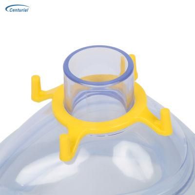 Disposable Luxury Latex-Free Anesthesia Mask Connected with Oxygen Machine