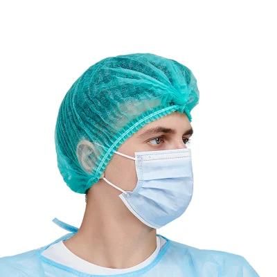 Surgical Cap Hairnets Disposable Hair Net Medical Cap for Woker for Factory for Food