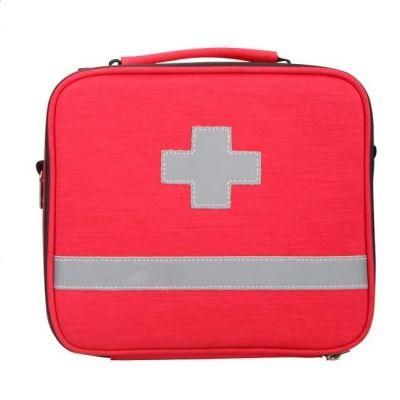 First Aid Kit for Home or Travel 1680d Red Portable First Aid Bag