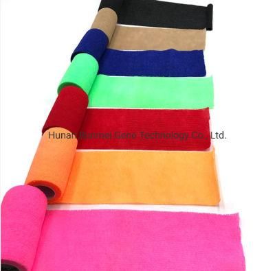 Wholesale Medical First Aid Non Woven Fabric Self Adherent Cohesive Bandage