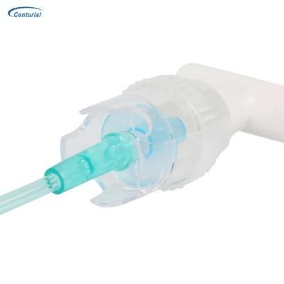 Medical Use Green Color Aerosol Mask with Nebulizer Chamber and Oxygen Tubing