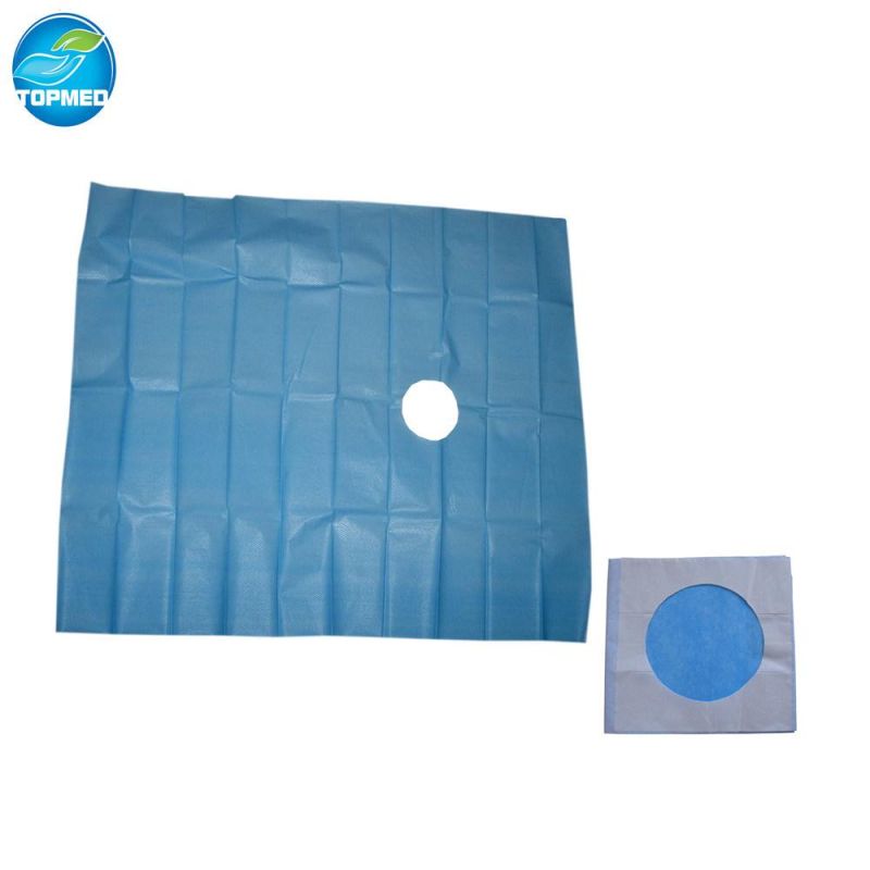 2021 Hot FDA Approved Dental Sterile Disposable Surgical Drape with Hole