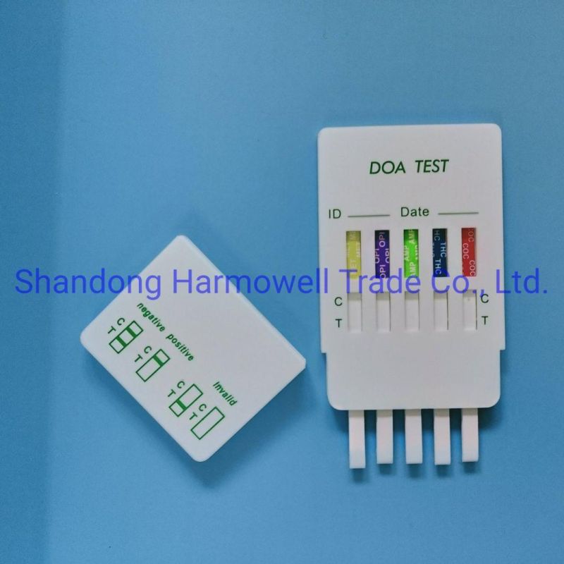 Home Hospital Use High Sensitive Drug of Abuse Test Panel Test Cup