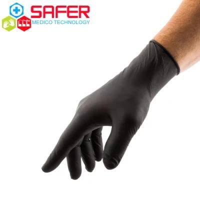 Cheap Protector Food Service Black Vinyl Gloves