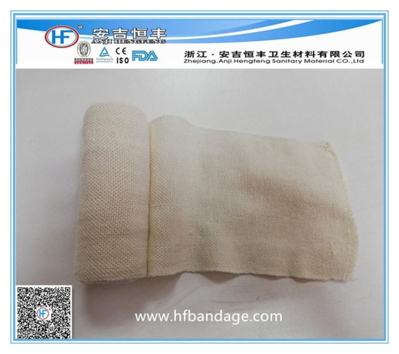 Mdr CE Approved Bleached Plain Surgical Rubber Bandage Individually Packed in Waterproof Bag