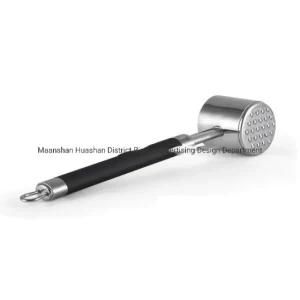 Meat Hammer Meat Tenderizer Mallet Tool, Stainless Steel Loose Meat Hammer Kitchen Tool for Chicken, Beef and Pork Esg10128