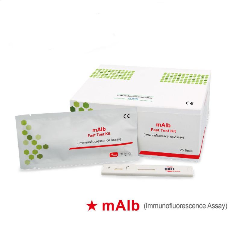 Hospital Use Rapid Microalbumin (mAlb) Kit Blood Test Kit