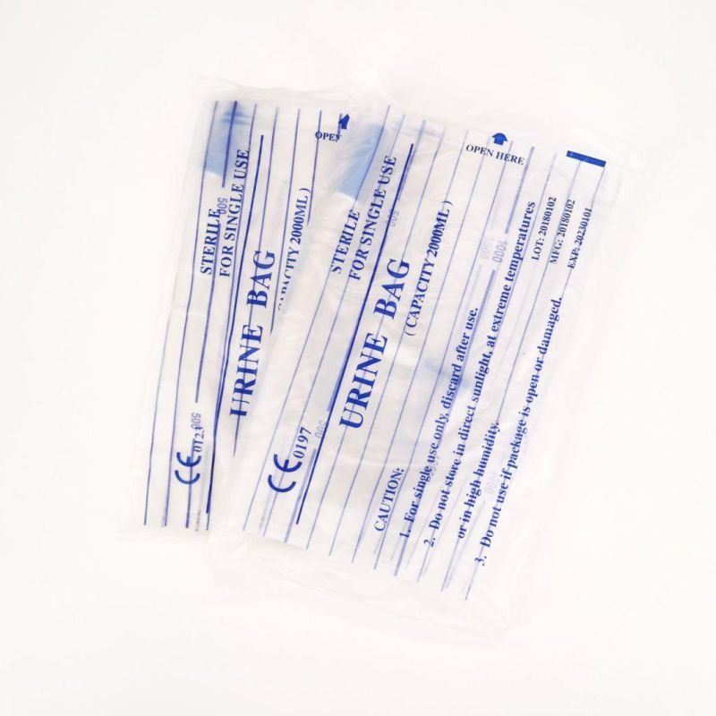 Hospital Home Use Economic Urine Drainage Bags 2000ml