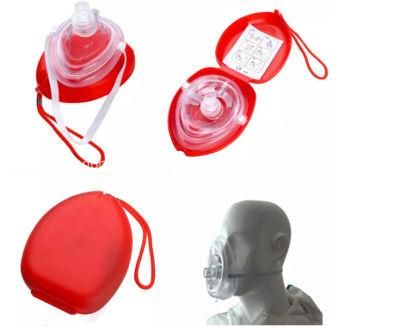 CPR Pocket Breathe Mask PVC Material for Rescue / Emergency