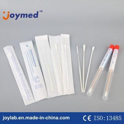 Disposable Nose/Ear Vtm/DNA Specimen Collection Swabs Test Sampling Collection Throat Oropharyngeal Swabs with Polyester Flocking