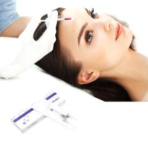 1ml Facial Remove Deep Wrinkles Cross Linked Injectable Dermal Filler Injection for Face Contour