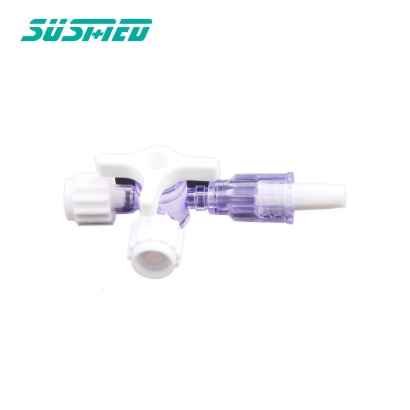 Disposable 3 Way Stopcock with Female Male Luer