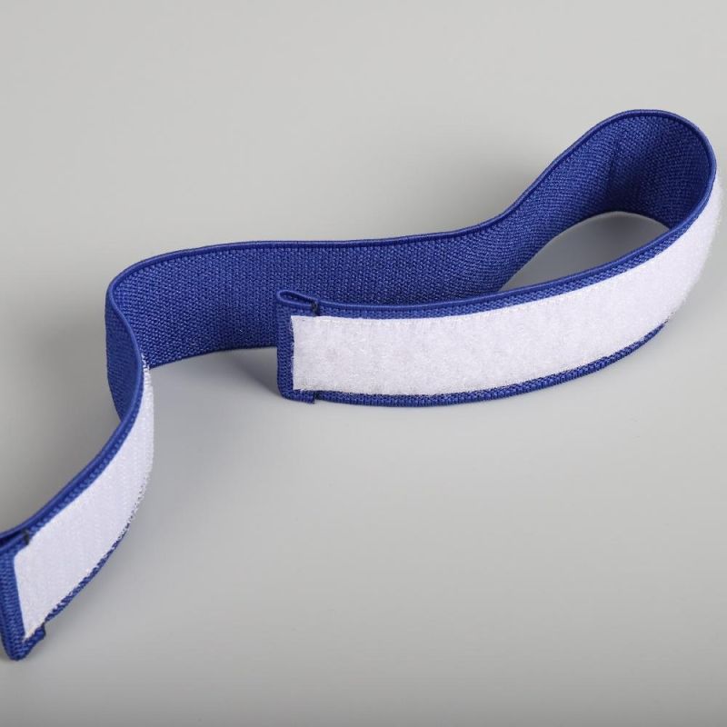 Medical Reusalbe Blood Collection Injection Use Elastic Adhesive Nylon Tourniquet