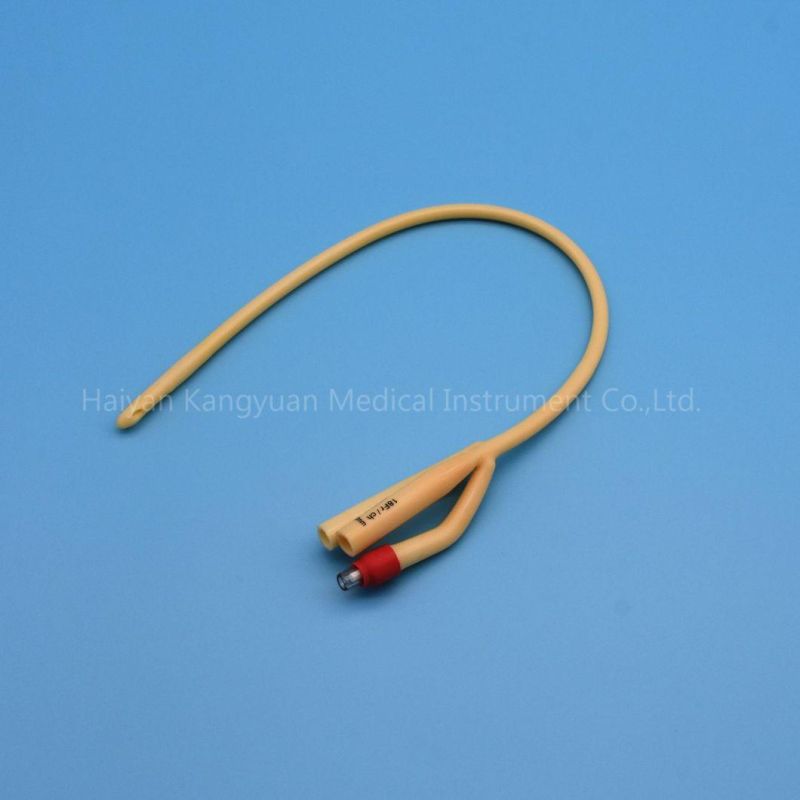 Silicone Coated Latex Foley Catheter