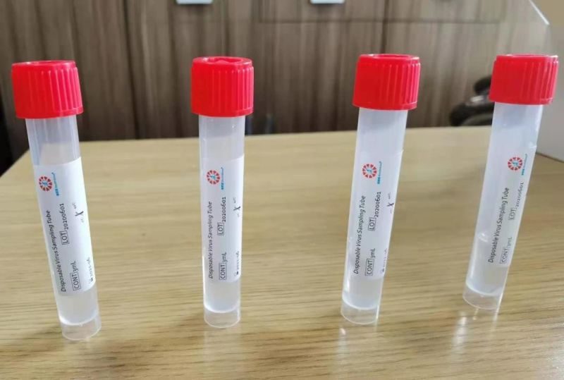 Medical Disposable Virus Sampling Tube Specimen Collection Tube Swab Kit Virus Transport Medium Vtm Kit Utm Tube