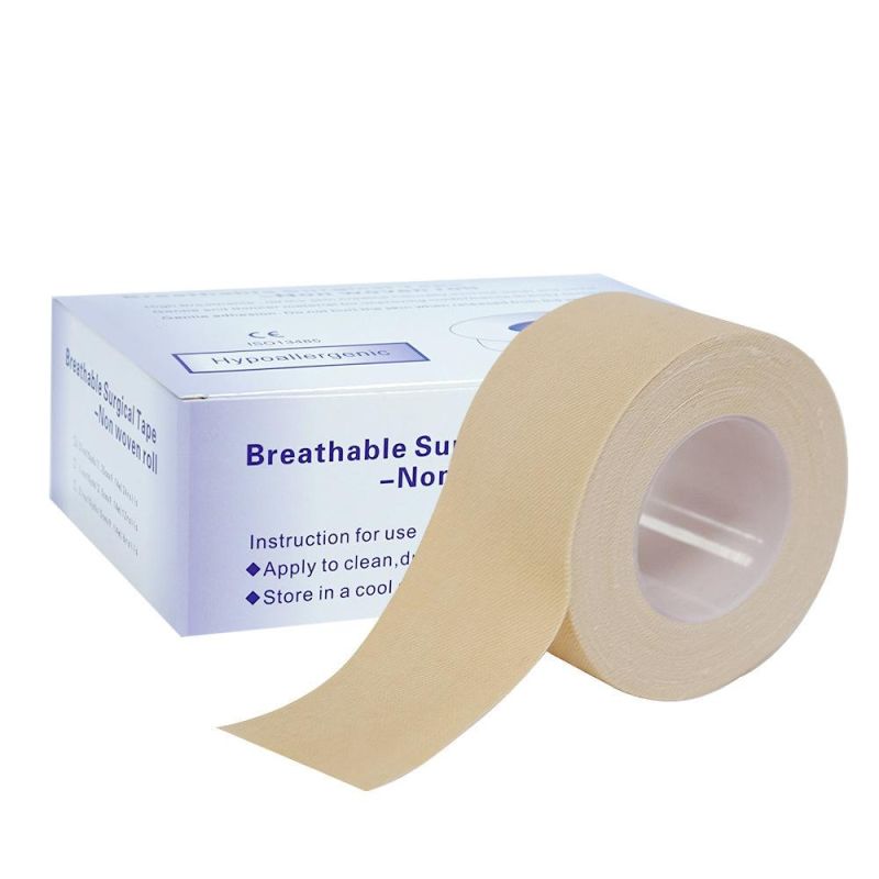 Medical Breathable Surgical Tape Non Woven Roll Chapped Hands and Feet Sticking Plaster