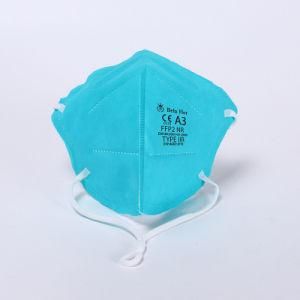 White List Factory FFP2 Unvalved Respirator Type Iir Surgical Face Mask Disposable Butterfly Mask CE ISO 9001 ISO 13485