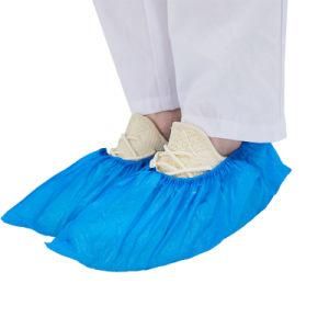 Waterproof Medical CPE PP Disposable Shoe Covers Free Samples Fast Delivery