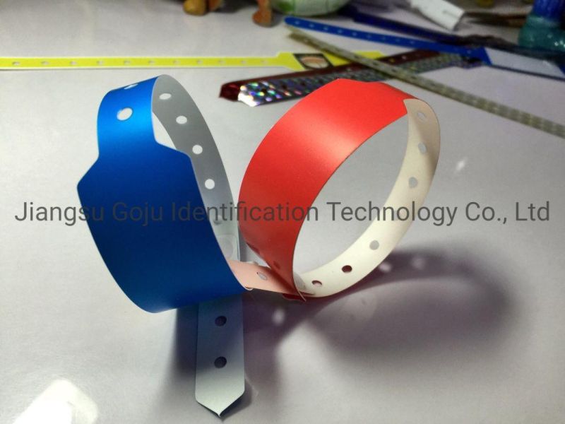 Plastic Wristbands Vinyl Bracelet Events Wristbands