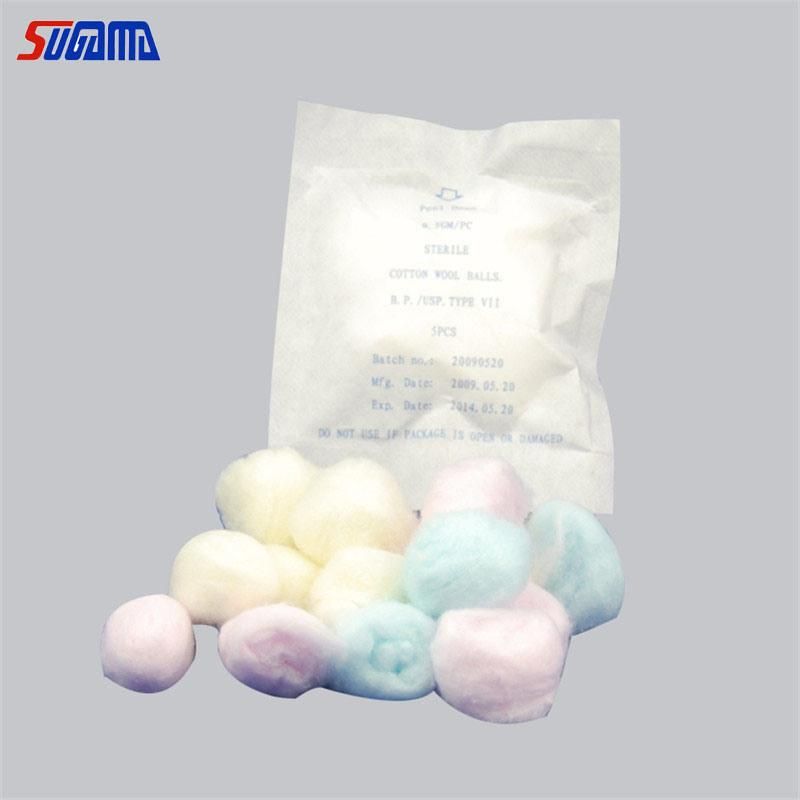 Medical Disposable Absorbent White Cotton Balls