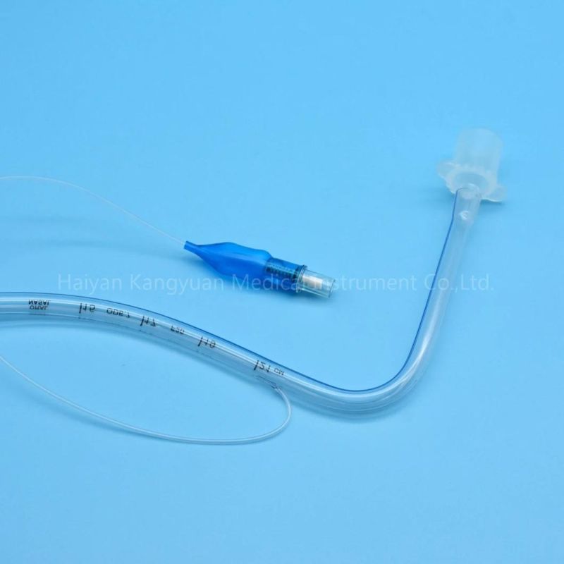 Cuffed or Uncuffed Nasal Preformed (RAE) Endotracheal Tube PVC for Single Use