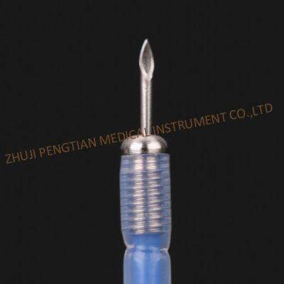 Disposable Sclerotherapy Injection Needle with Metal Head with Ce Marked