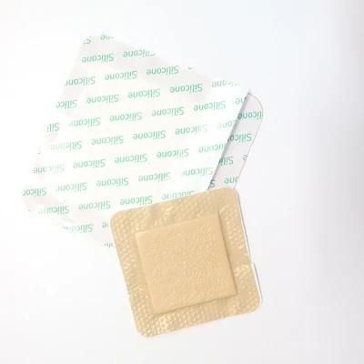 Best Price CE High Absorbent Surgical Medical Silicone Foam Dressing