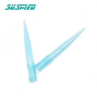 Lab Disposable Sterile Plastic Yellow Blue White Micro Pipette Tips