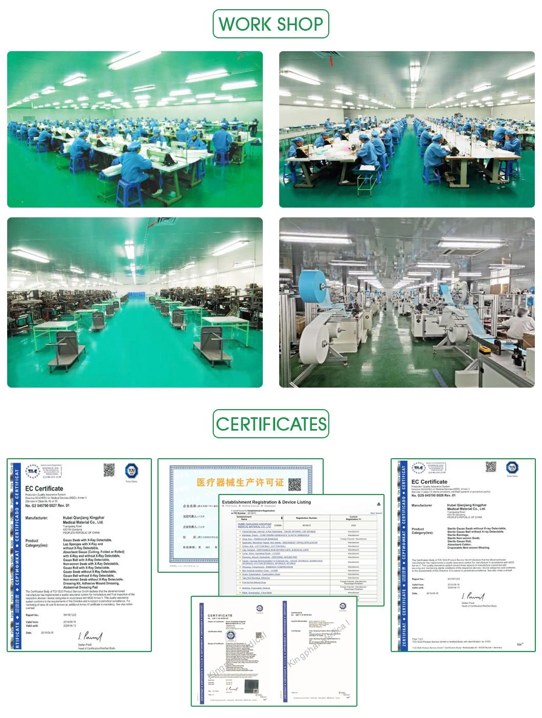 China Factory Custom Medical Adhesive Nonwoven Fixation Tape