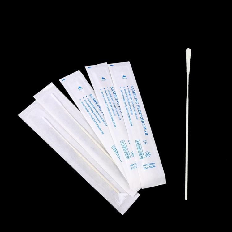 Swab Nasal Sterile Flocked Oral Swabs 100% Nylon in White Color 150 mm for Sampling From Saris and Things