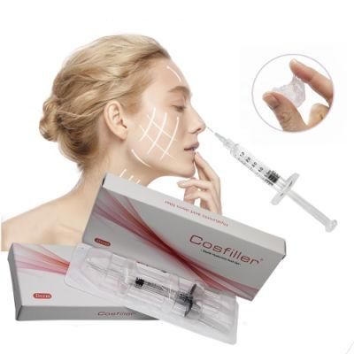 Injectable Fine/Derm/Deep Face Filler Ha Injectable Hyaluronic Acid Dermal Filler for Lip Fullness