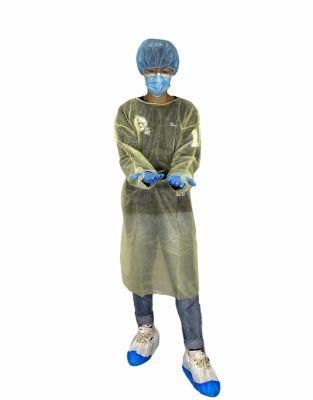 High-Quality Chemical Disposable Coverall Isolation Gown Protective Clothing