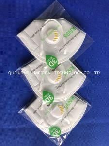 2020 China Mask Manufacturer GB2626-2006 Kn9 5mask Disposable Earloop Mask with Valve