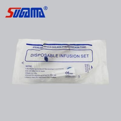 Free Sample Medical Supplies IV Infusion Set with Needle