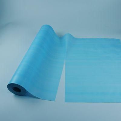 Smooth 100% Virgin Woodpulp Bed Roll Tissue with One Roll/Polybag Package