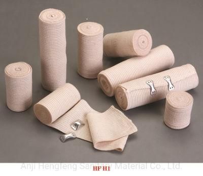 4.5m High Stretch Ability Medical Disposable Elastic Bandage with ISO 13485