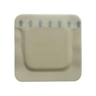 Hydrocolloid Foam Dressing Double Absorb Exudates