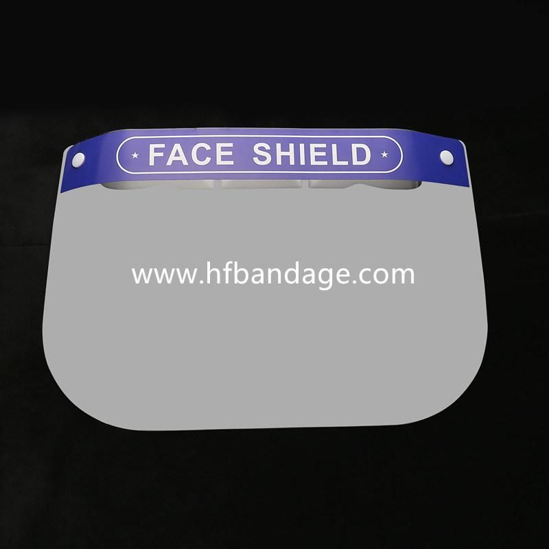 Plastic Protection Isolation Anti-Fog Full Face Shield with Sponge with ISO