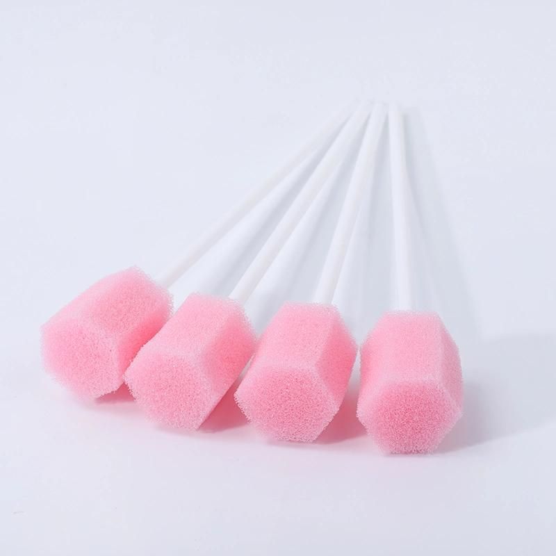 Wholesale Factory Sterile Transport Oral Cleaning Plastic Foam Tip Swab