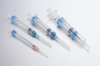 Pinmed Disposable Sliding Sheath Safety Syringe