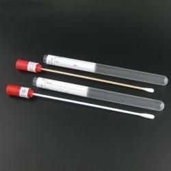 Laboratory Cotton Swab in Microbiology Medical Cotton Swab Stick