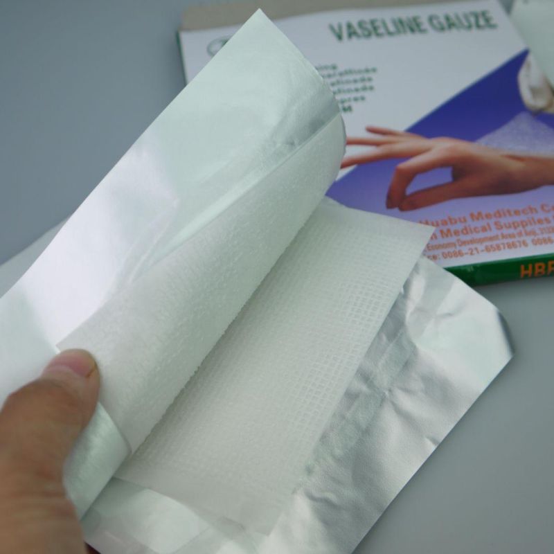 Vaselinee Gauze Dressing, Sterile Paraffin Gauze Pad