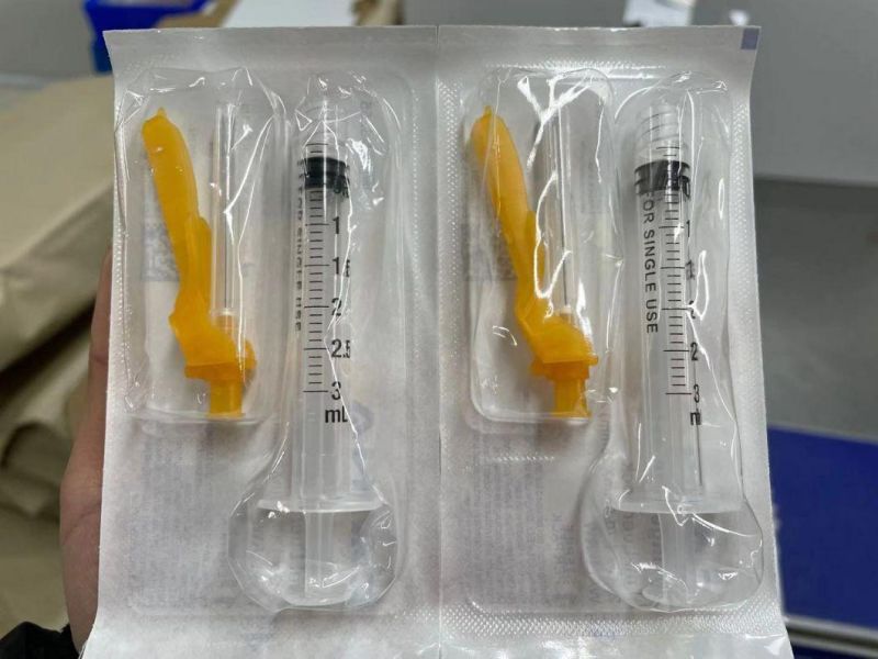 CE, ISO 13485 Disposable Syringe Factory for Hospital with Safety Needle