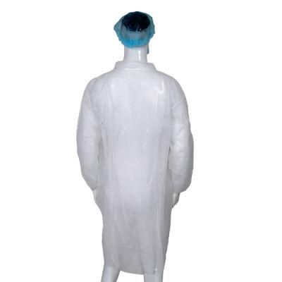 Wholesale Disposable PP Non Woven Lab Coat Disposable Use