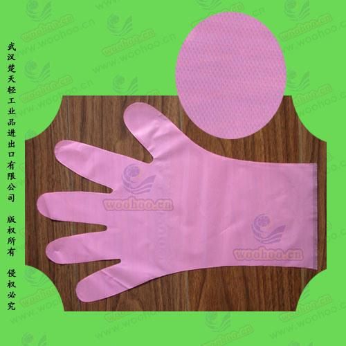Disposable Smooth & Embossed PE/EVA/CPE//TPE Elasticity Gloves for Medical & Surgical Sectors
