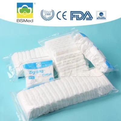 Surgical Zig-Zag Cotton with Direct Factory Price