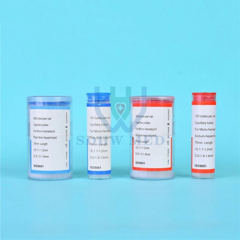 Good Price Non Heparinized Blood Draw Micro Haematocrit Glass Capillary Tube