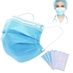 Civilian Use 3 Layers Non-Woven Disposable Medical Protective Surgical Face Mask